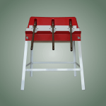 Llenadora de botellas de vino de 3 caños esmaltada